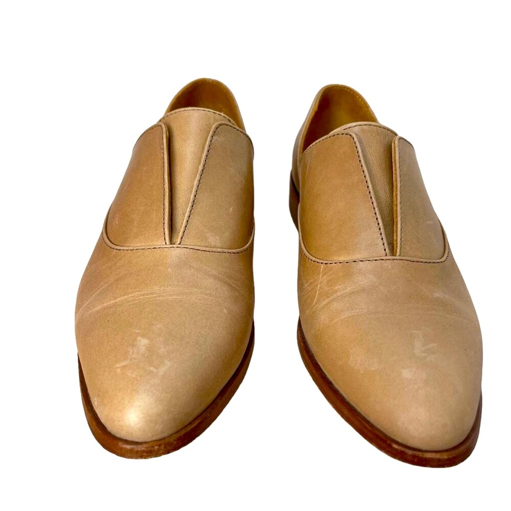 Nisolo Anthropologie Emma d'Orsay Oxford 2.0 Loafers Slip On Shoes Size 8